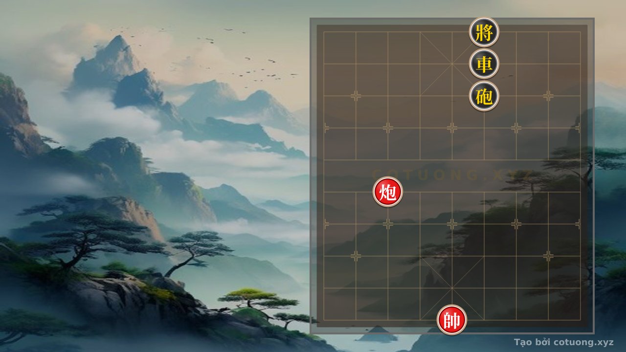 Thế cờ: Red Cannon on File 7: 