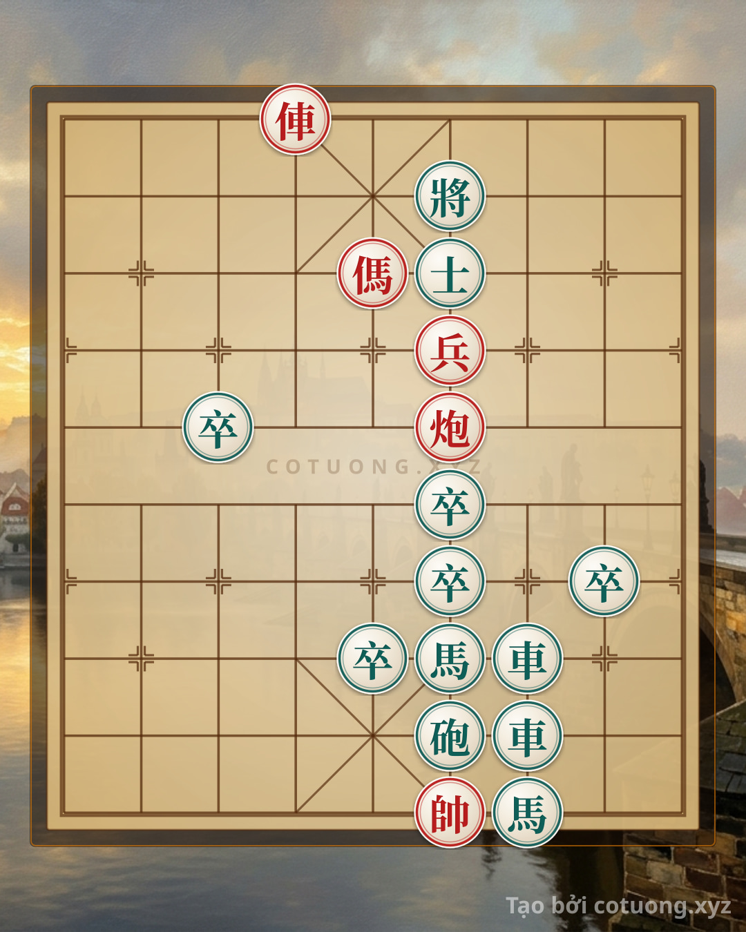 Challenge: Xiangqi Secrets: The Battle of Rook Cannon Horse Pawn vs. Double Rooks Double Horses - A Challenge for Grandmasters - Can you solve it?