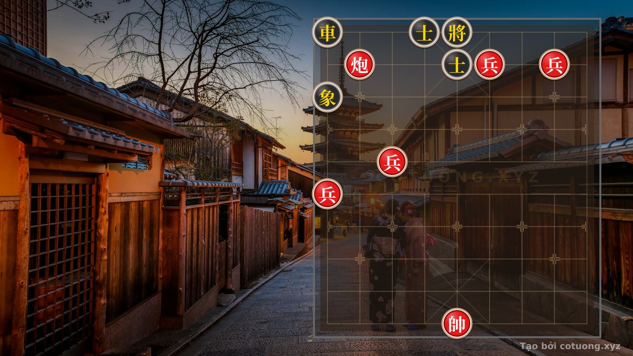 Thế cờ: Black Rook Alone: Survival Tactics for the Red Cannon in a Level 1/10 Checkmate Scenario — Cờ Tướng Online