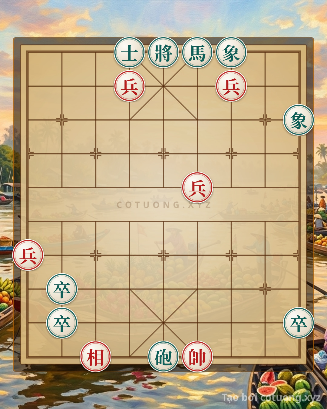 Challenge: Rook Pawn Cannon - Capture the Black General - Can you solve it?