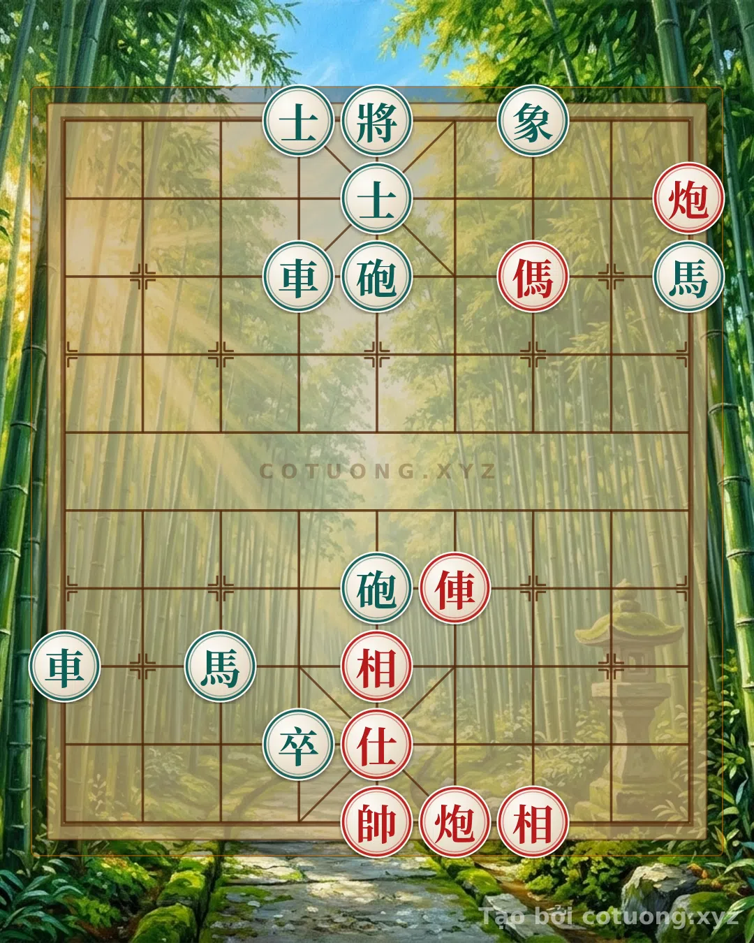Thế cờ: Red's 'Counter-Current' Strategy in Xiangqi: The Secret to Breaking Black's Defense — Cờ Tướng Online