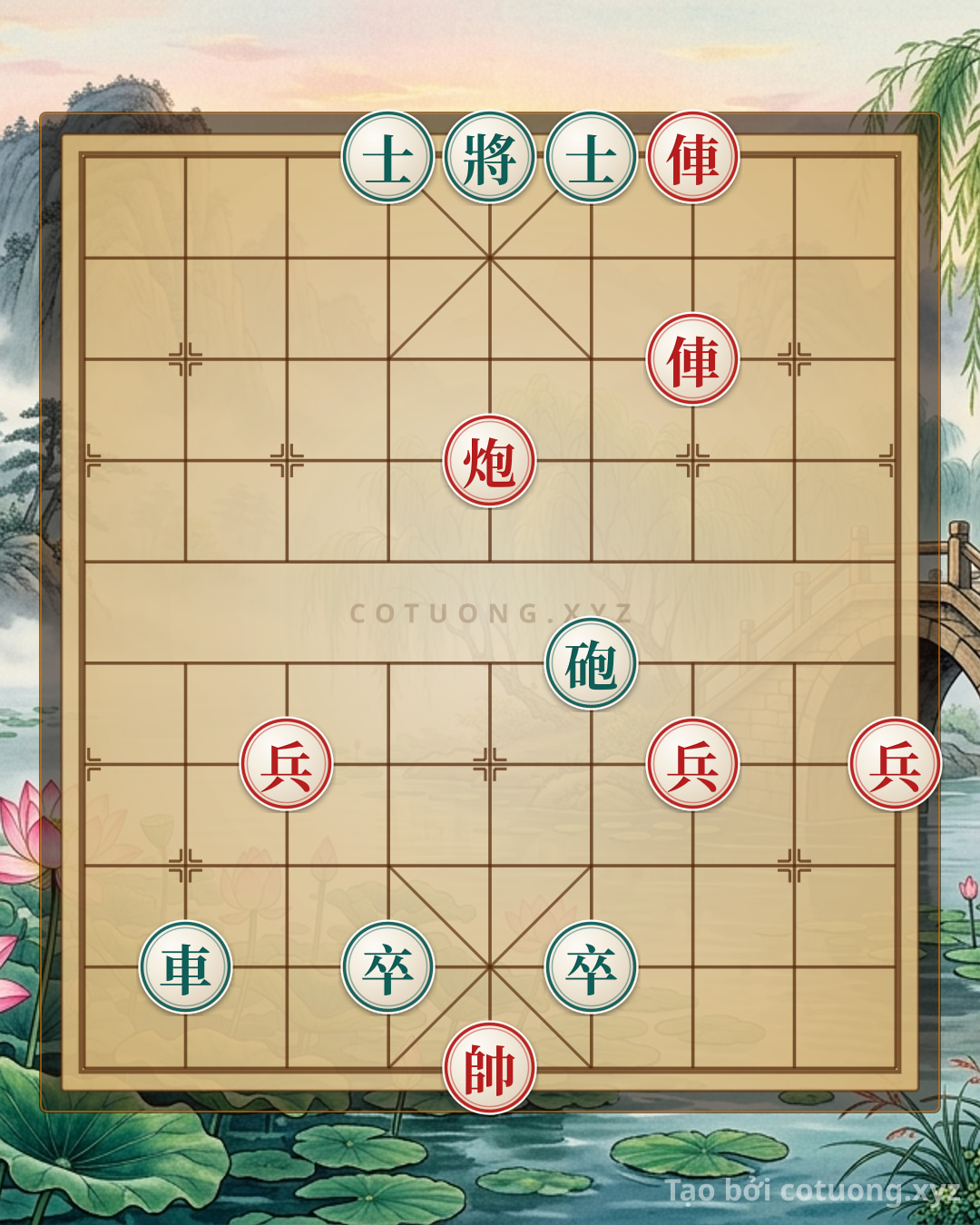 Challenge: Red General Chess: Strategy 'Chariot Charge and Full Counterattack' - Can you solve it?