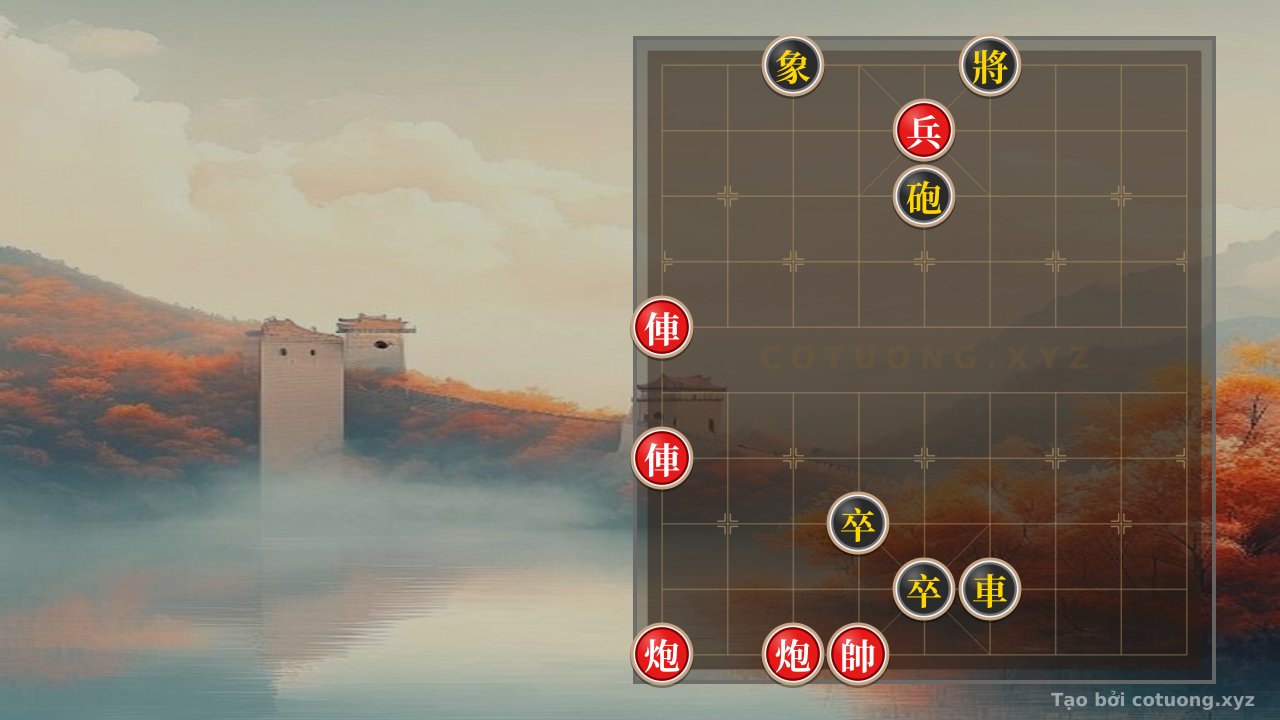 Thế cờ: Xiangqi Master's Hidden Strategy: The Art of Counterattacking the Red Chariot at 9/6 in the 'Killing Move' Formation — Cờ Tướng Online