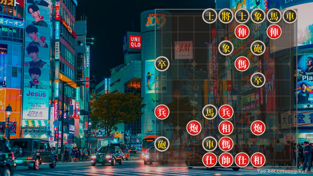 Thế cờ: Red Chariot Charges Straight, Black Cannon Gets 'Headshot' - Latest Xiangqi Strategy 2024 — Cờ Tướng Online