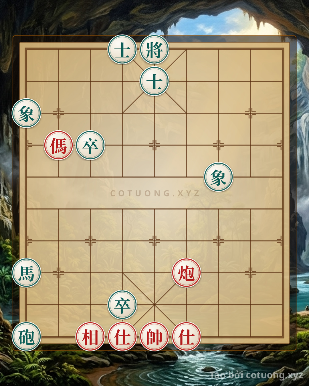 Challenge: Complex Xiangqi Formation: 