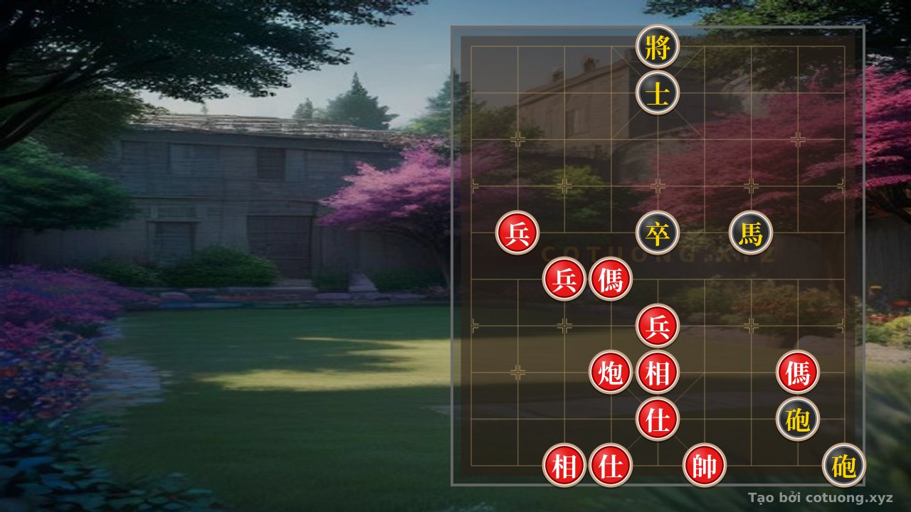 Thế cờ: The Legendary Endgame: When Two Cannons, Three Horses and Three Pawns Face Off Against Double Cannons and Horses - The Counterattack Strategy from a Passive Position — Cờ Tướng Online