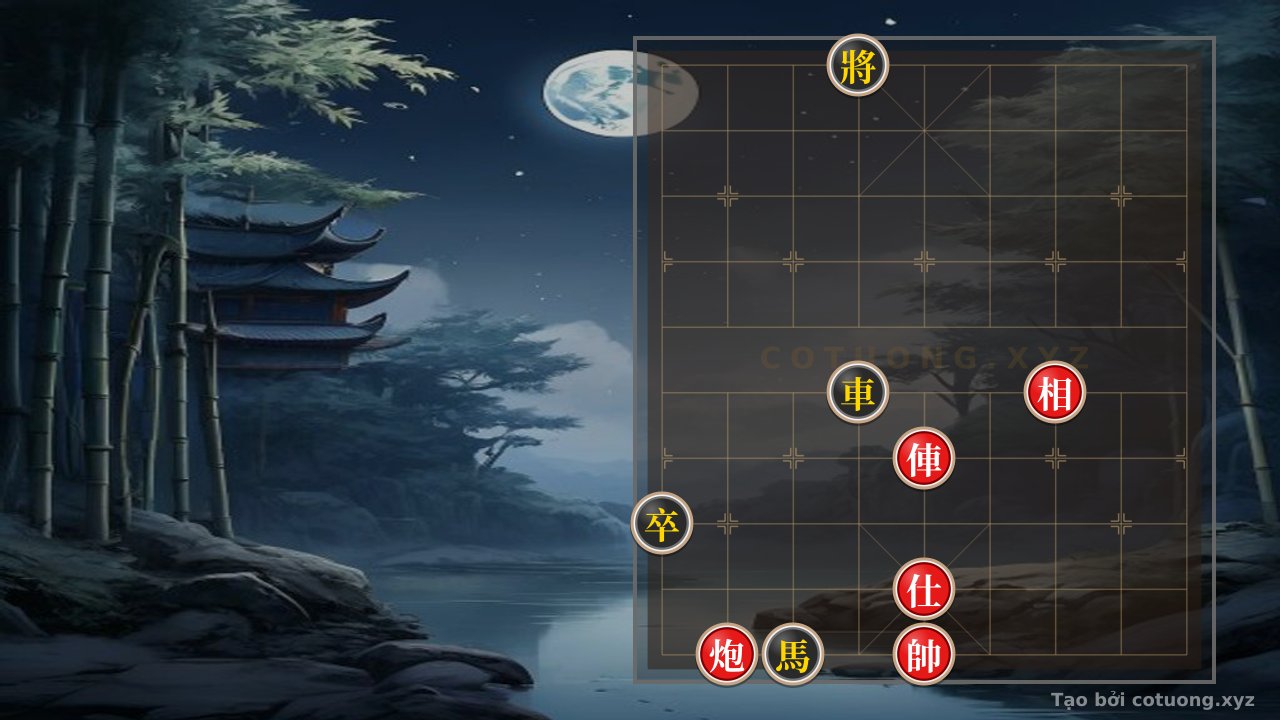 Thế cờ: Red General's Breakthrough: The Art of Sacrificing and Chaos — Cờ Tướng Online