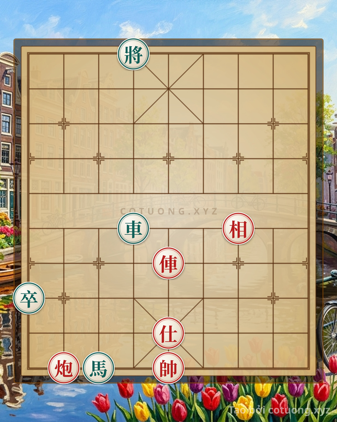 Challenge: Red General's Breakthrough: The Art of Sacrificing and Chaos - Can you solve it?