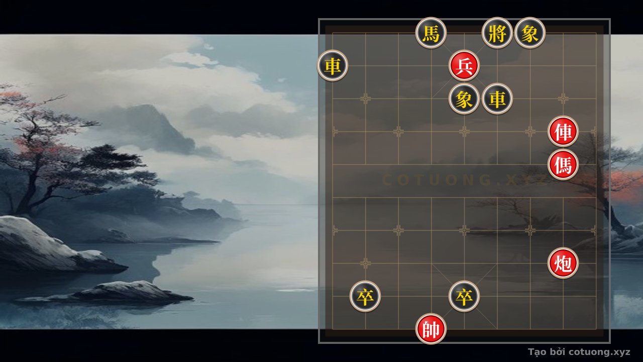Thế cờ: Xiangqi Master's Secret: When the Red Chariot, Cannon, and Horse Checkmate the Black Army in a Life-and-Death Battle #a48a — Cờ Tướng Online