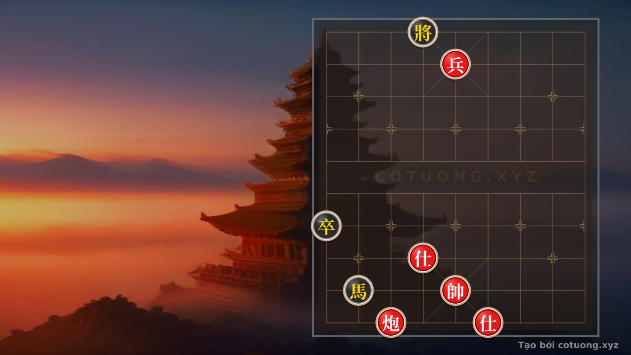 Thế cờ: Xiangqi Formation: Black Defends Like Bạch Đằng Against Xích Bích - Strategy of Persistence and Counterattack — Cờ Tướng Online
