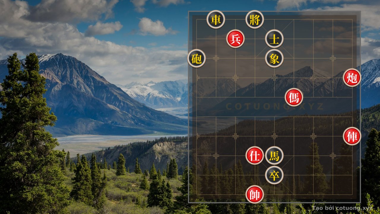 Thế cờ: Xiangqi: The Red Opening Formation - Survival Tips in One Move — Cờ Tướng Online