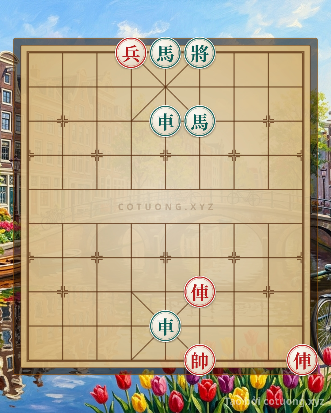 Challenge: Song xa áp đáy, tuyệt sát cung thành - Can you solve it?