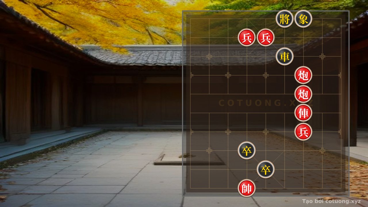 Thế cờ: Defensive Counterattack: The Secret to Defeating the Black General in a Dangerous Attacking Formation — Cờ Tướng Online