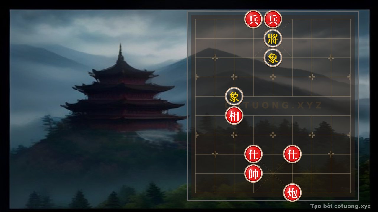 Thế cờ: Xiangqi (Chinese Chess) Strategy 'Pawn Blockade 6 vs Dark Bishop Threat' – Defensive Counterattack to Reverse the Flow of Sorrow — Cờ Tướng Online