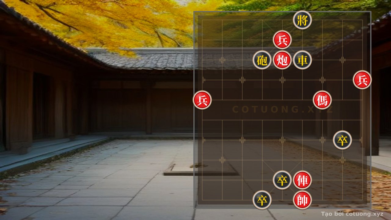 Thế cờ: Cờ tướng: Chiến thuật sát cục từ thế trận 'Pháo trống' - Hướng dẫn tối ưu hóa tốc độ — Cờ Tướng Online
