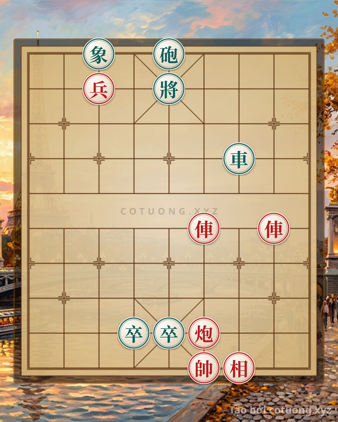 Challenge: Chess Strategy Insight: Red Chariot's Piercing Strike, Black Cannon's Blocked Death - Can you solve it?