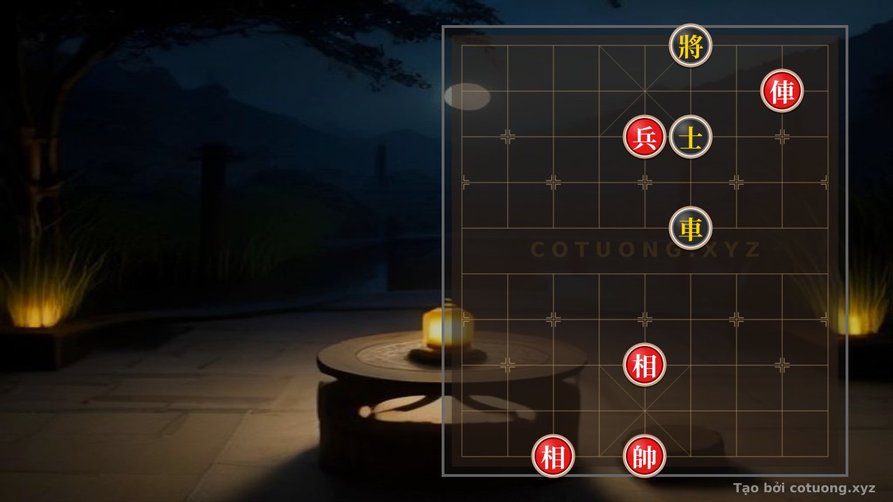 Thế cờ: Hidden General: Red Chariot Direct Attack 2 - Rare Checkmate Strategy — Cờ Tướng Online
