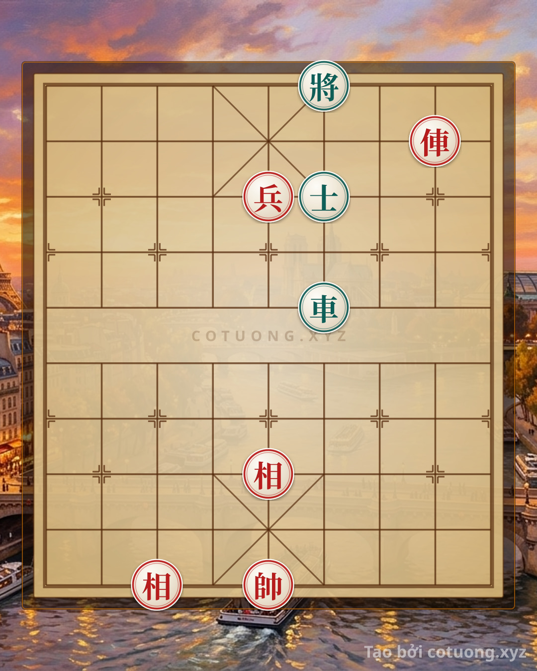 Challenge: Hidden General: Red Chariot Direct Attack 2 - Rare Checkmate Strategy - Can you solve it?