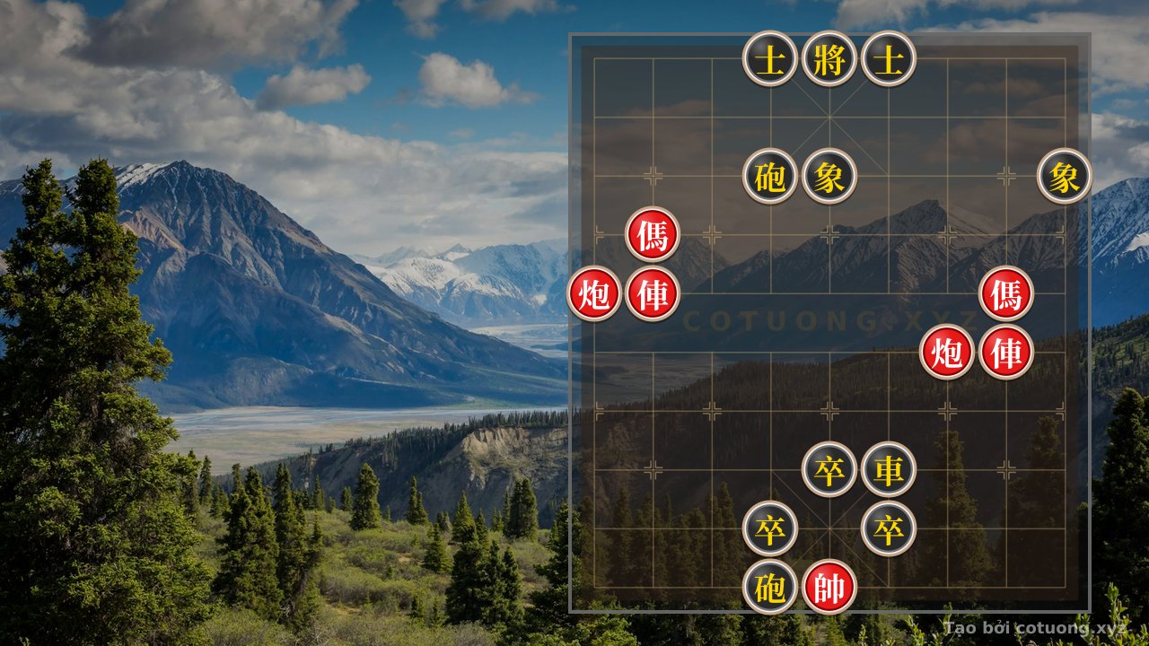 Thế cờ: Red Horse Empty Cannon: Strategy to Defeat Black in 10 Moves — Cờ Tướng Online
