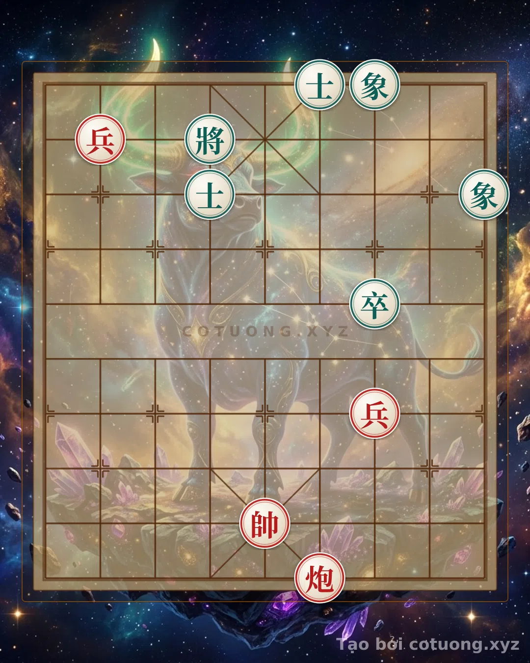 Thế cờ: The Secret of 'Trapping the Black General in the Labyrinth': The Art of a Single Cannon to Defeat the Unyielding Elephant — Cờ Tướng Online