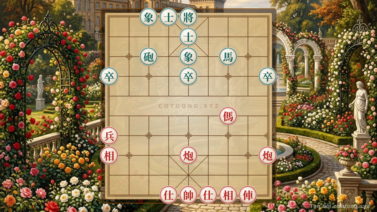 Thế cờ: Ultimate Technique: Rook Double Cannon Horse Pawn - The Art of Elite Xiangqi — Cờ Tướng Online