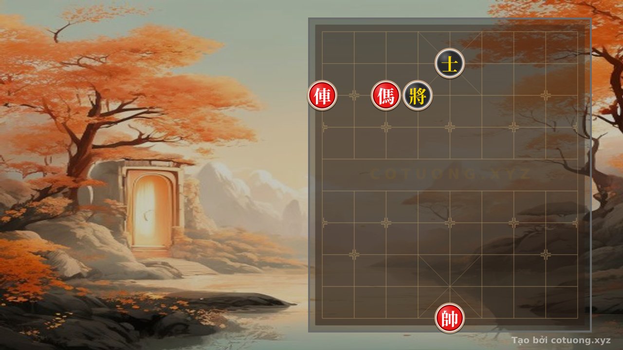Thế cờ: Xiangqi BL: The Art of the Red's Breakthrough in a Simple Endgame — Cờ Tướng Online