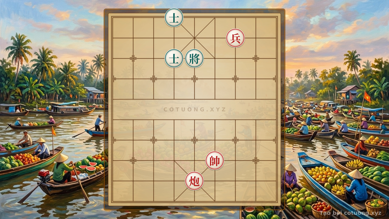 Thế cờ: The Hidden Strategy of Xiangqi: The Black Advisor's Move to 4th Rank 10 and the Psychological Pressure That Makes Players Hesitate — Cờ Tướng Online