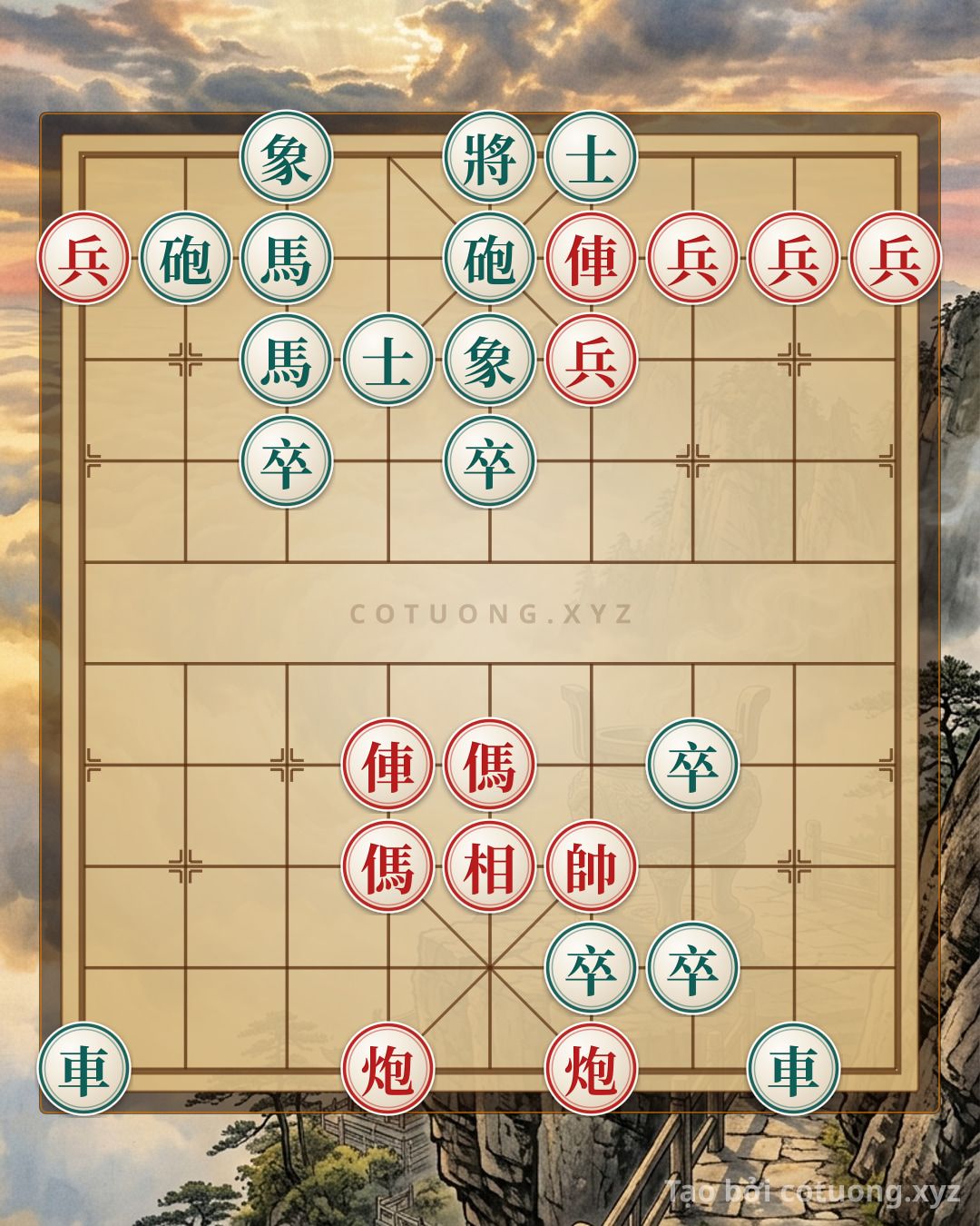 Challenge: Xiangqi: Red Chariot Breaks Black Cannon's Formation - Opening Tactics of 'Heavenly Emperor's Sudden Strike' - Can you solve it?