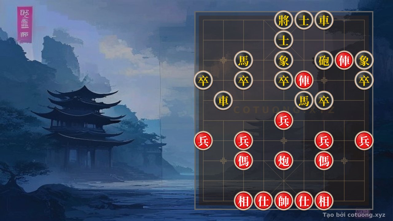 Thế cờ: The Secret to Breaking the Double Rook Cannon Horse Formation: When the Coordinated Move Decides the Final Battle — Cờ Tướng Online