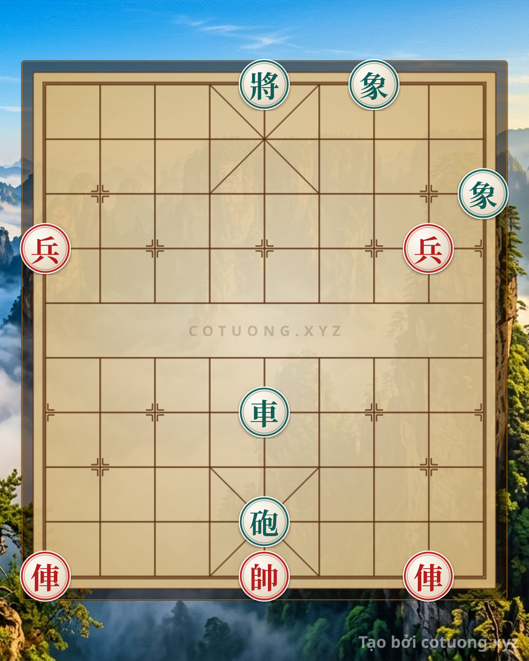 Challenge: Xiangqi Online: Counterattack Tactics of Black - Red in a Complex Position - Can you solve it?