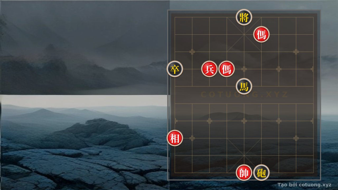 Thế cờ: The Trap of the Doomed: Red Lures Black into the Net — Cờ Tướng Online