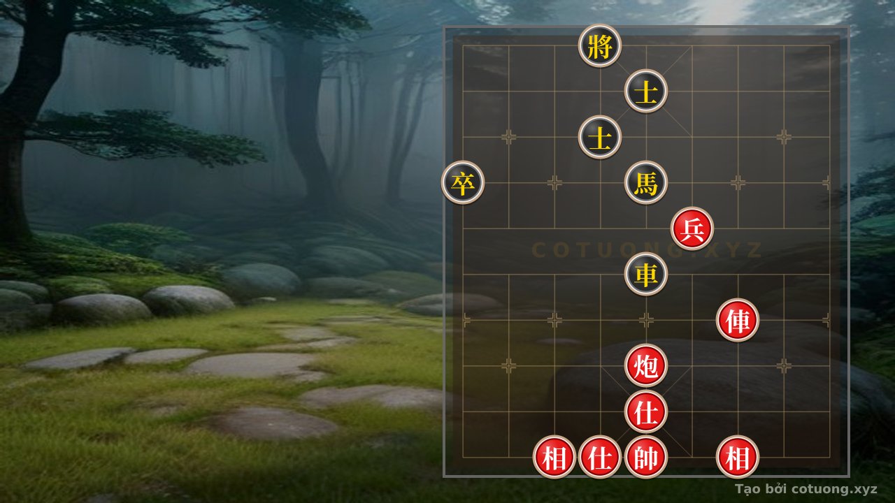 Thế cờ: Mastering the Battle: The Deadly Trap in This Xiangqi Position - Red Wins Black! — Cờ Tướng Online