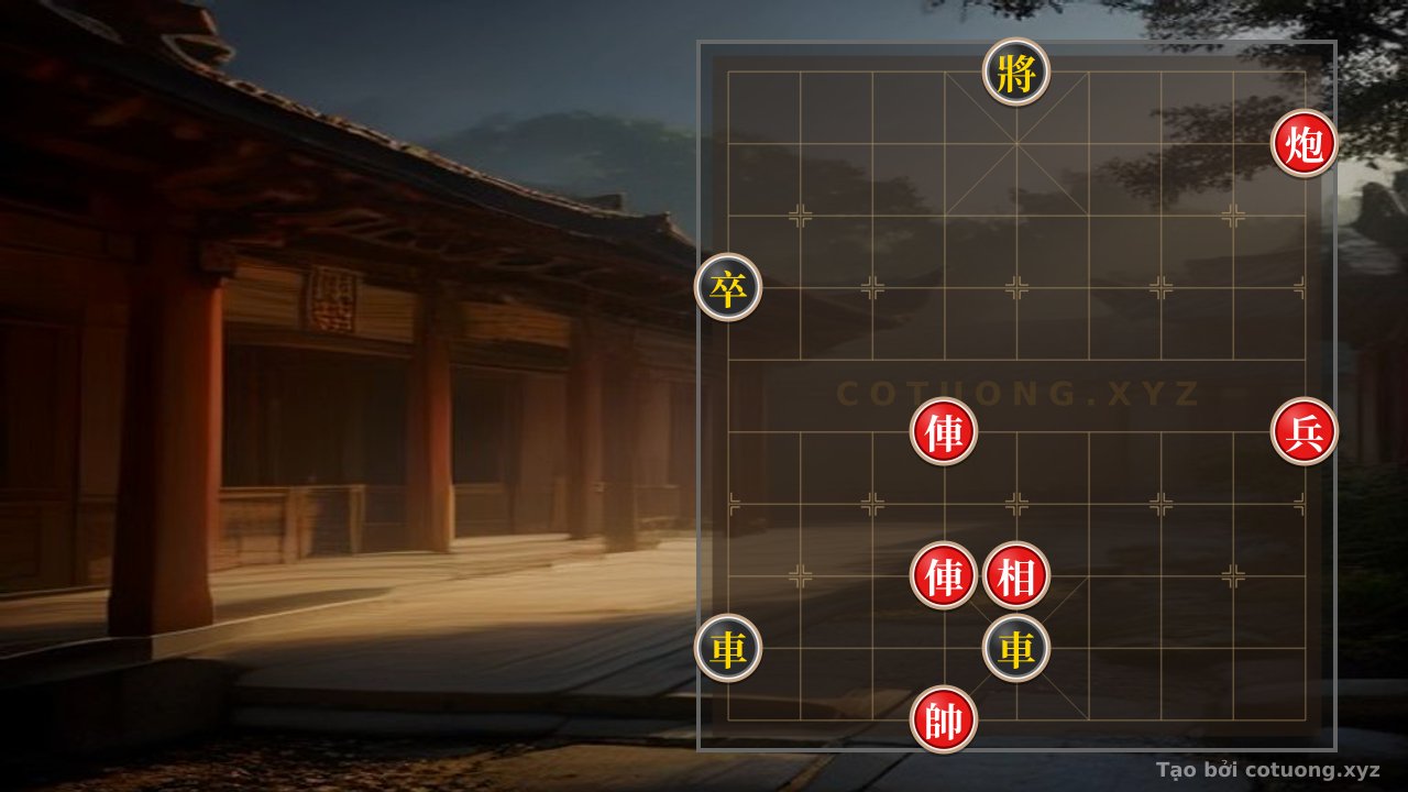 Thế cờ: The Ultimate Xiangqi Trap: When Two Red Rooks and Cannons Crush Two Black Rooks in One Heartbreaking Move — Cờ Tướng Online