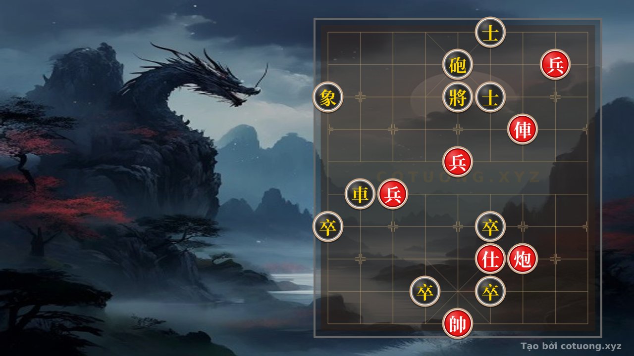 Thế cờ: Xiangqi: Position Analysis 'Phoenix on the Upper Palace' - Strategy to Control the Central File — Cờ Tướng Online