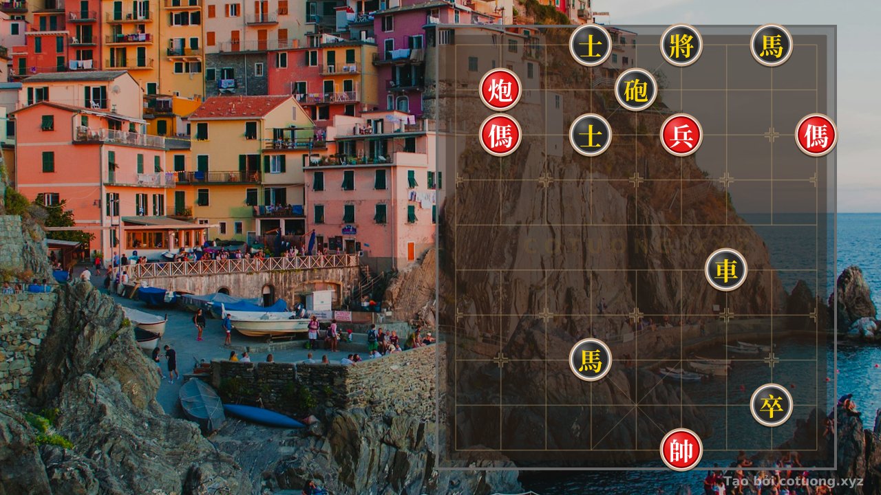 Thế cờ: Defensive Strategy with the Black Rook on File 7 – The Secret of Waiting for a Counterattack When Red Attacks Powerfully — Cờ Tướng Online