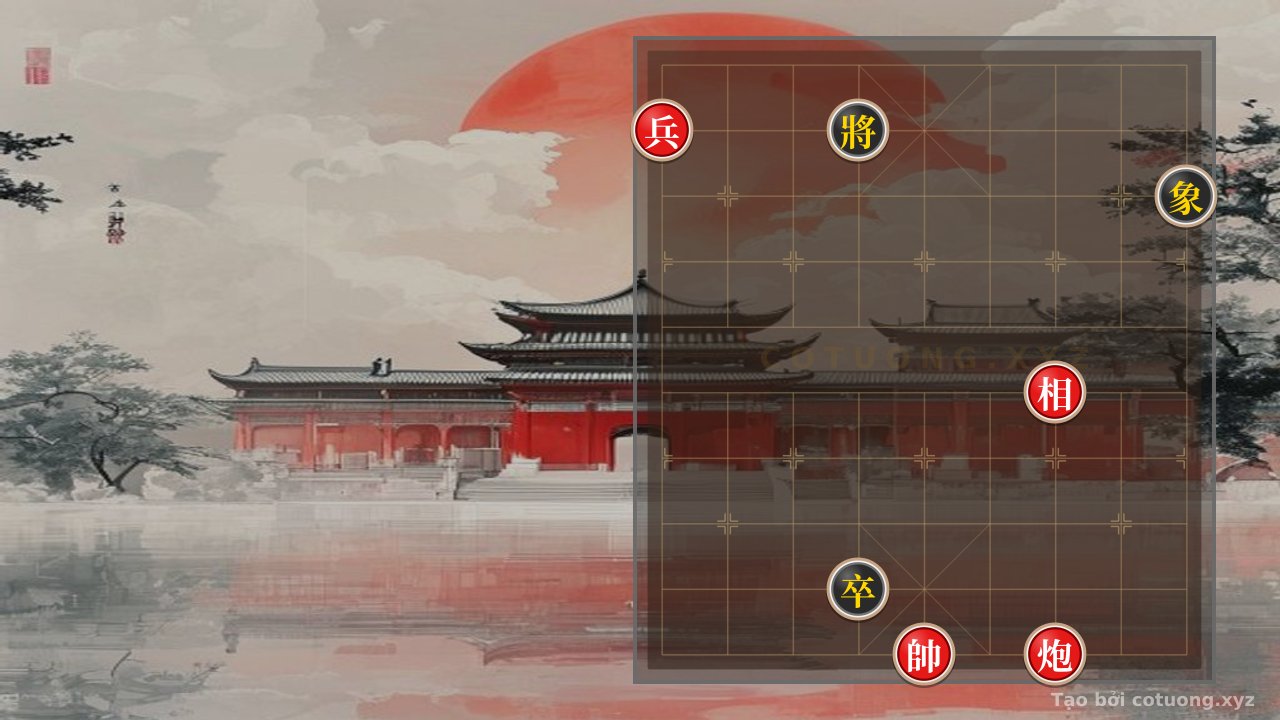 Thế cờ: Đơn pháo độc bộ, diệu kế tàn cuộc — Cờ Tướng Online