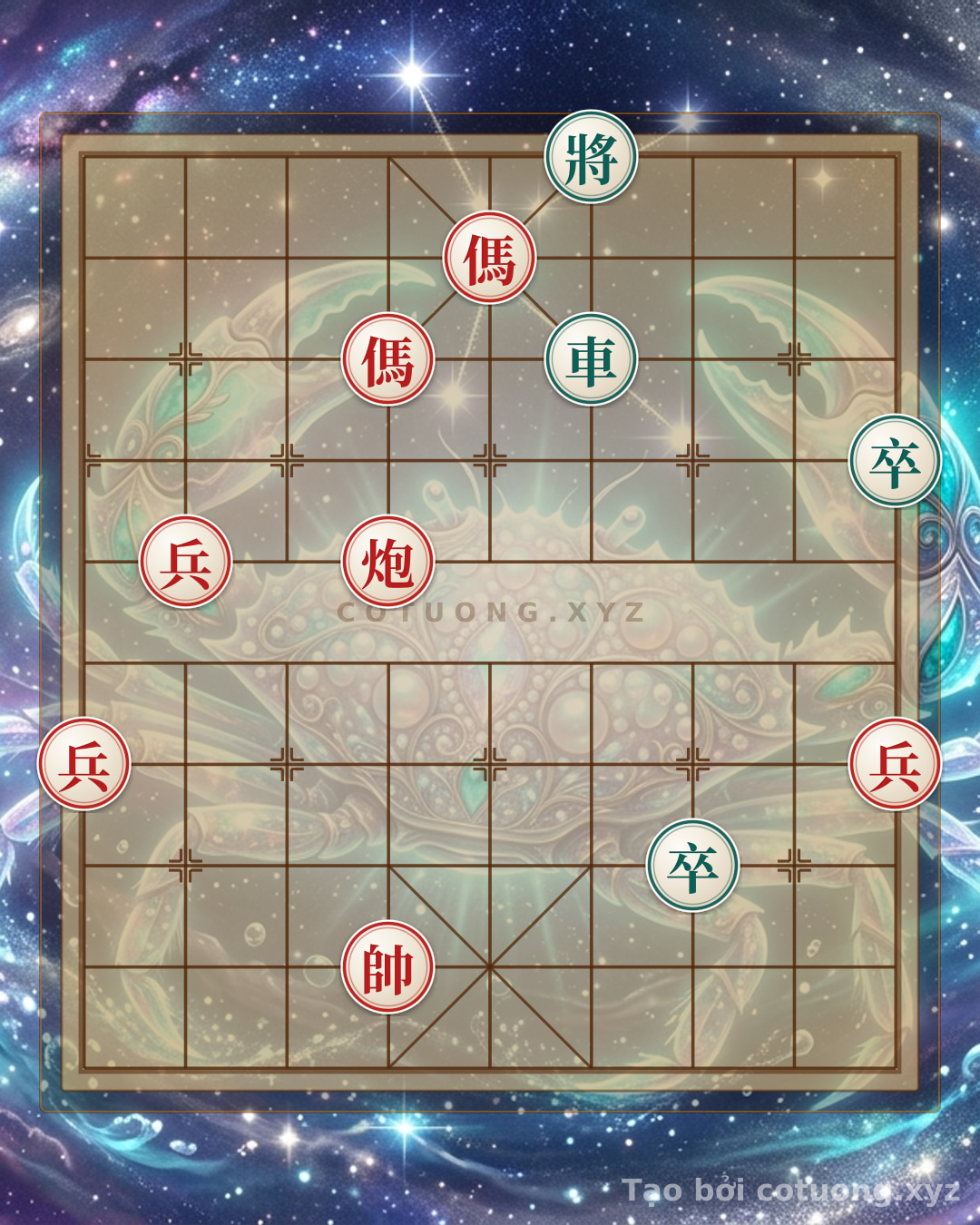 Thử Thách: Bí Kíp Phá Giải Thế Cờ Hiểm: Pháo 2 Mã 3 Chốt Đánh Gục Xe Đen Trong Nháy Mắt - Bạn có thể giải được?