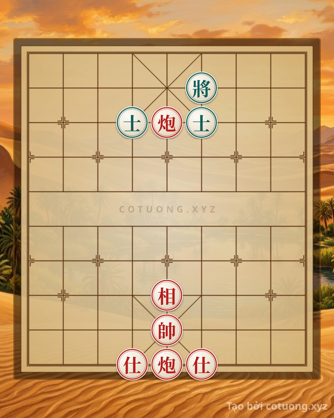 Challenge: Red General Captures Black's 6th File and 9th Rank – Mastering the Counter-Trap of 'Ngọa Tào' and Cannon's Sniper Attack to Reverse the Game - Can you solve it?