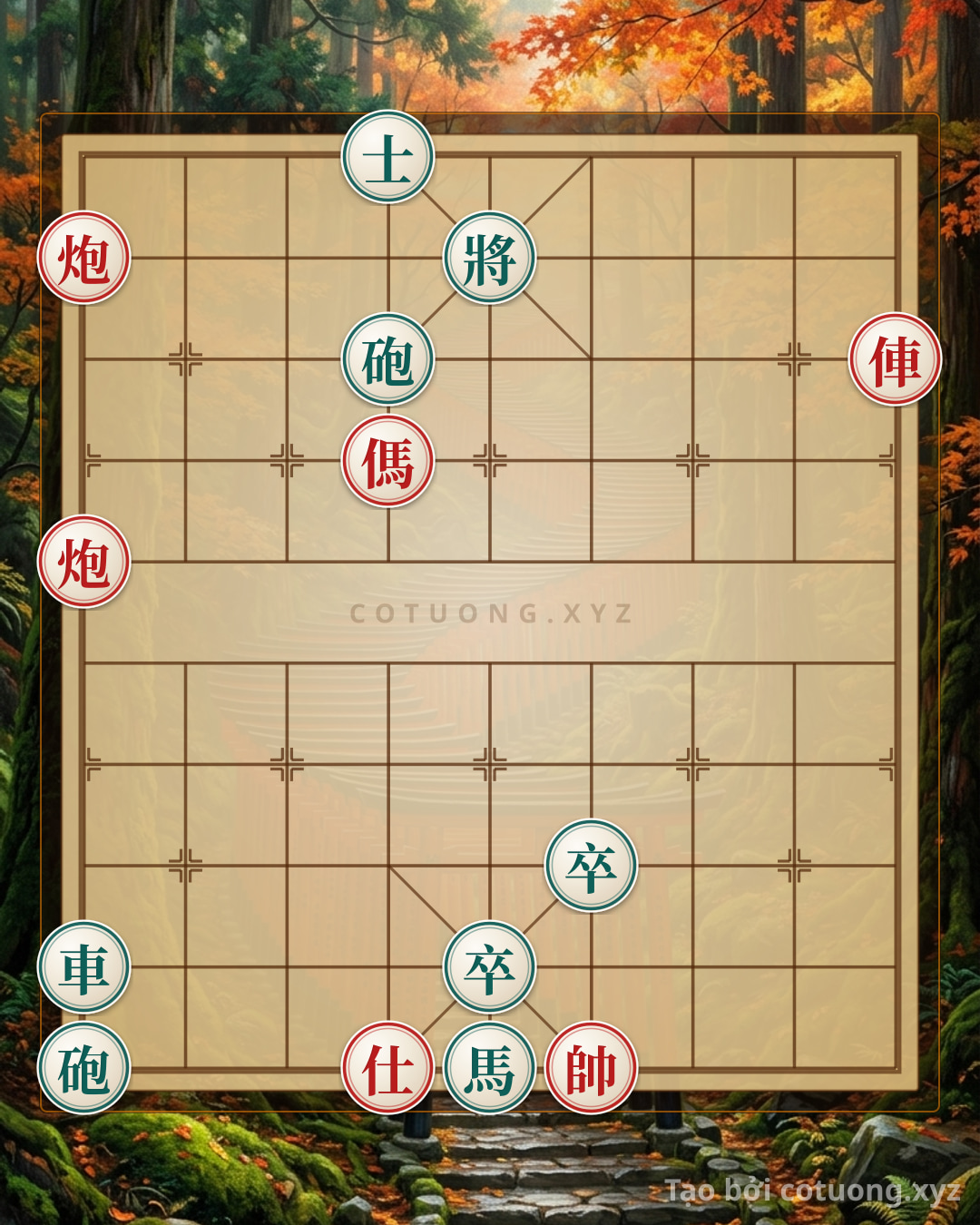 Challenge: Strategy 'Double Cannon Checkmate' – Ambush the Opponent with a Bold Rook Move from Red's 1st Rank - Can you solve it?