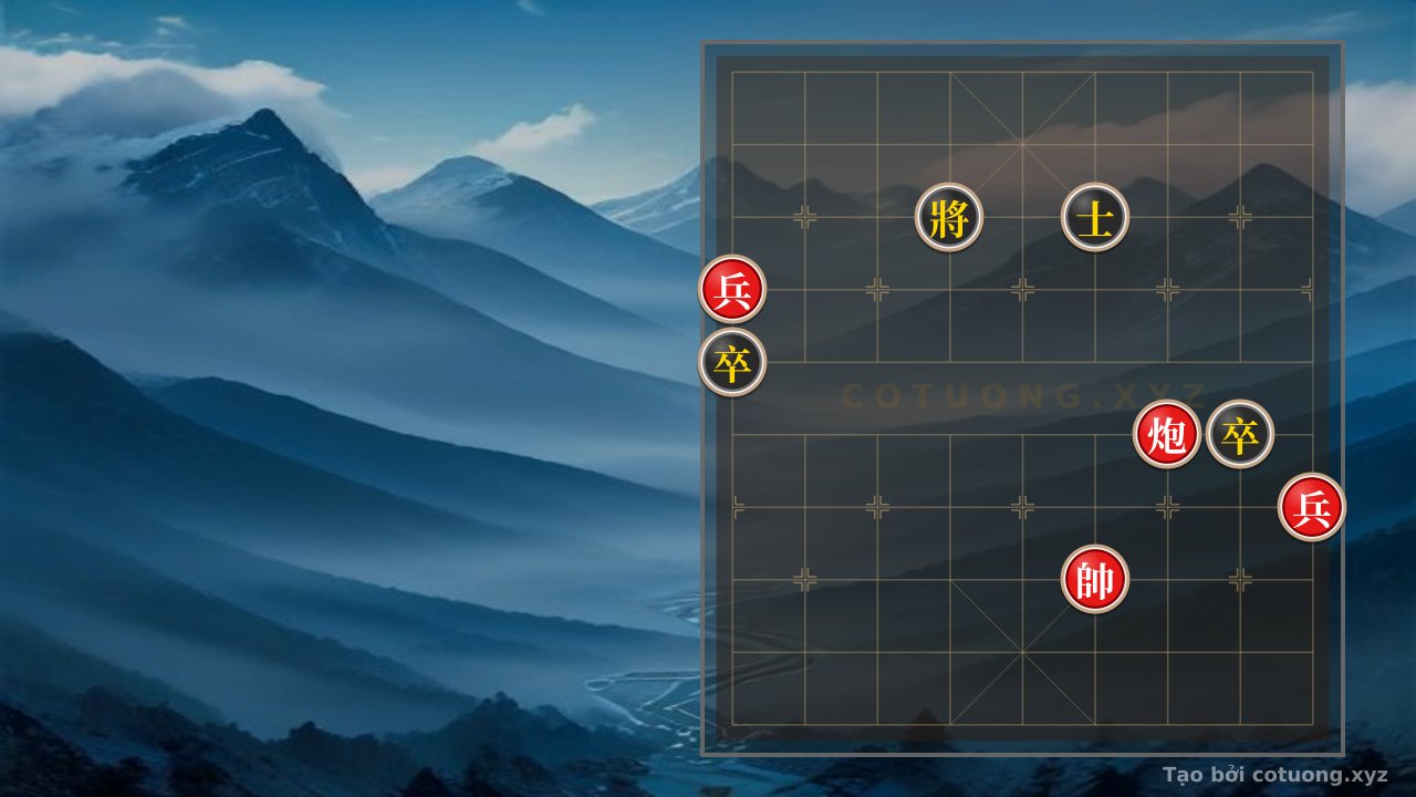 Thế cờ: Mysterious Chess Formation: Red Cannon Opens Fire, Black General in Danger - Destructive Tactics in Just 3 Moves — Cờ Tướng Online