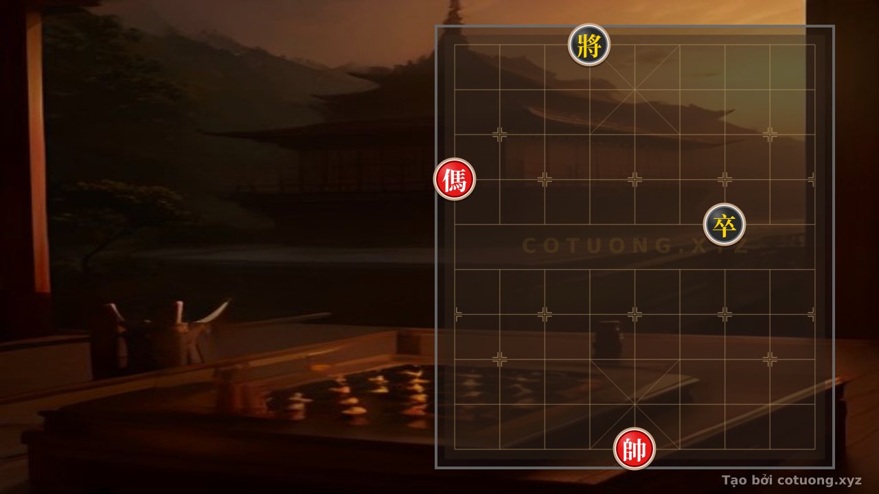 Thế cờ: Horse's Decisive Pawn: Mastering the Classic Checkmate in Endgame — Cờ Tướng Online