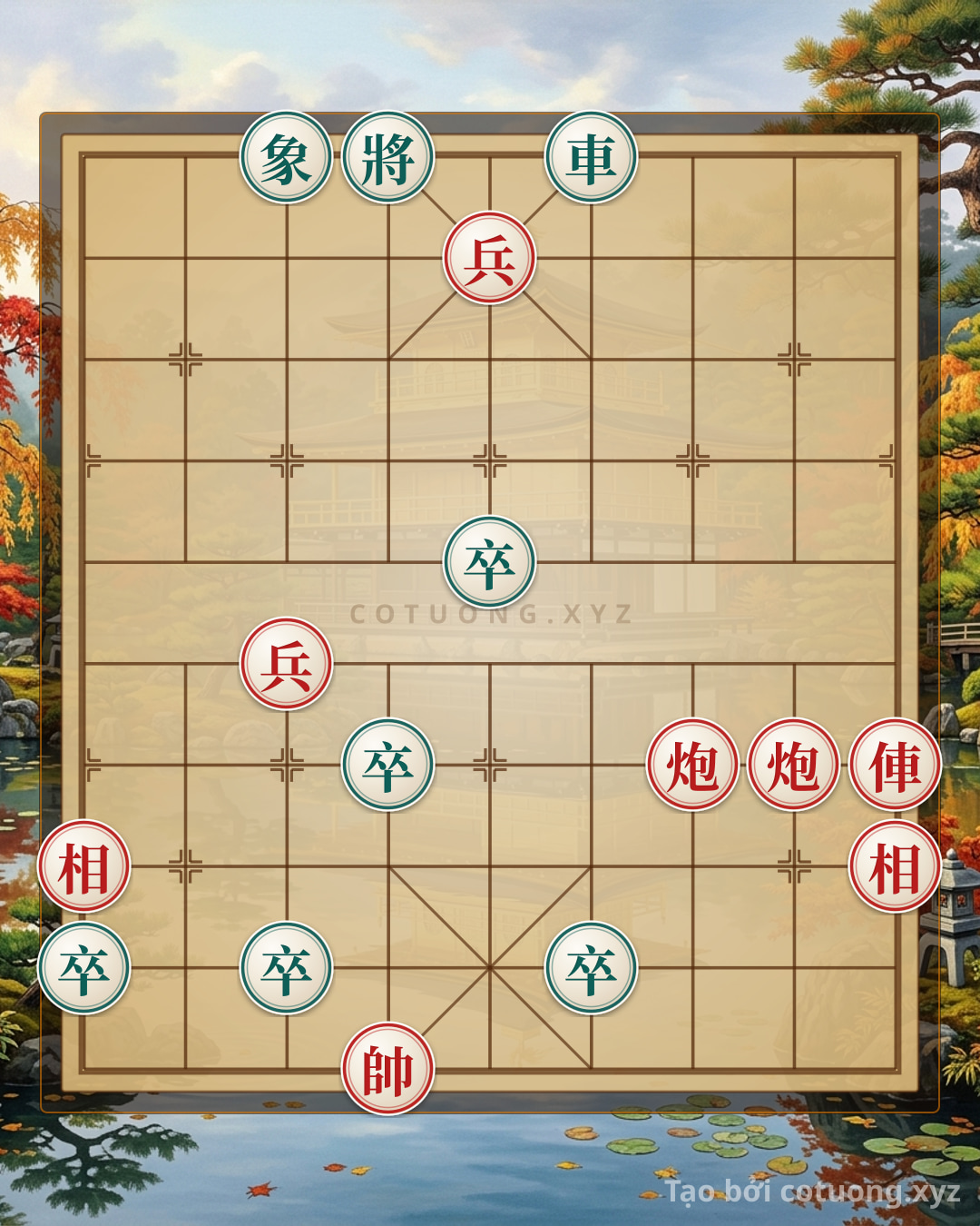 Challenge: Red General Wins: Strategic Analysis of a Breakthrough from Basic Xiangqi Positions - Can you solve it?