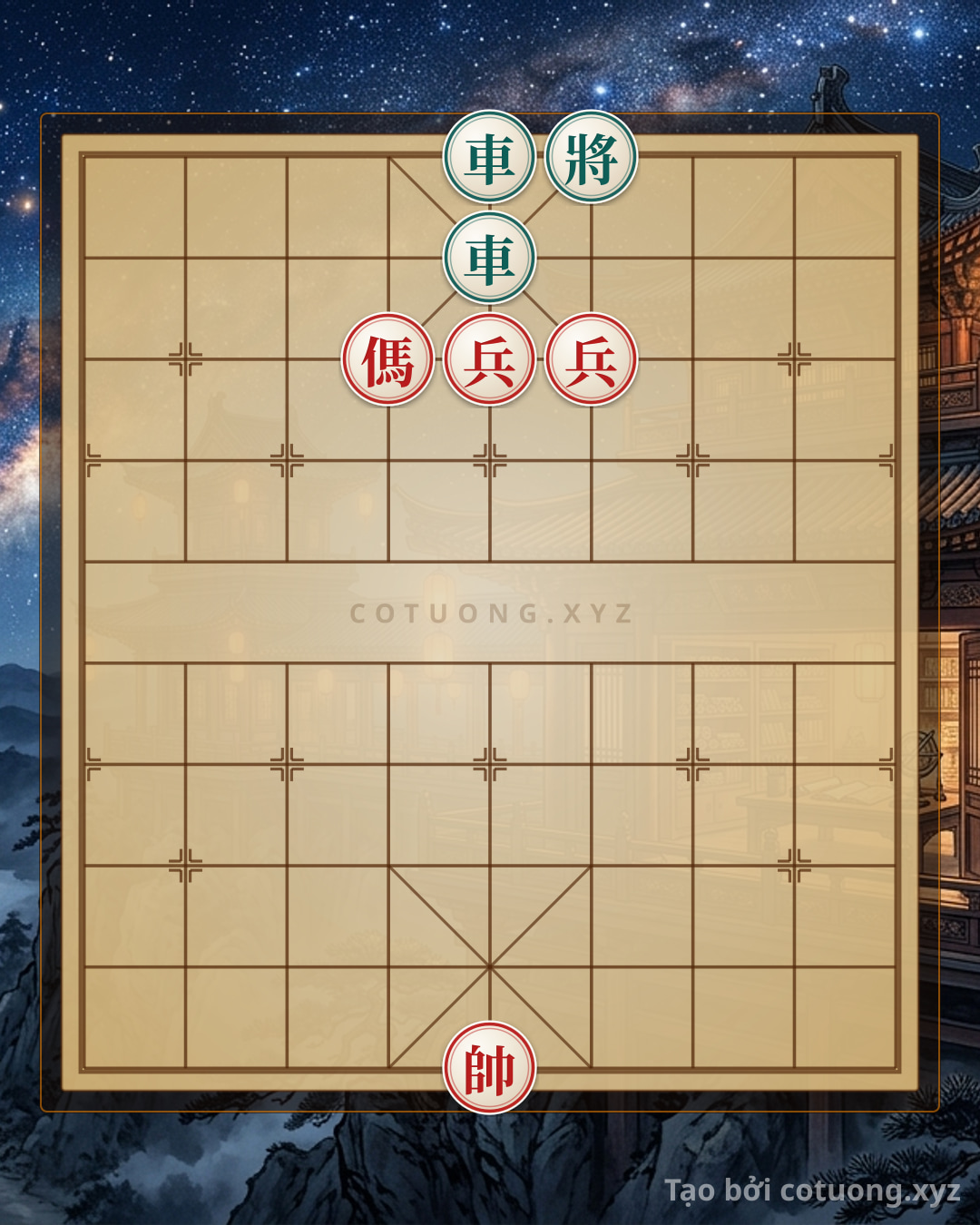 Challenge: The Subtle Trap: Black Chariot's Ambush, Red Horse's Counterattack - Can you solve it?