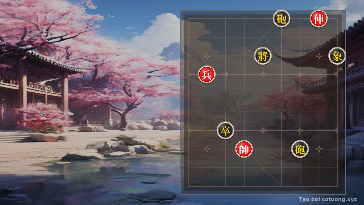 Thế cờ: The Secret to Defusing the Black Cannon Trap on File 6: Defensive Strategies for the Red Player — Cờ Tướng Online