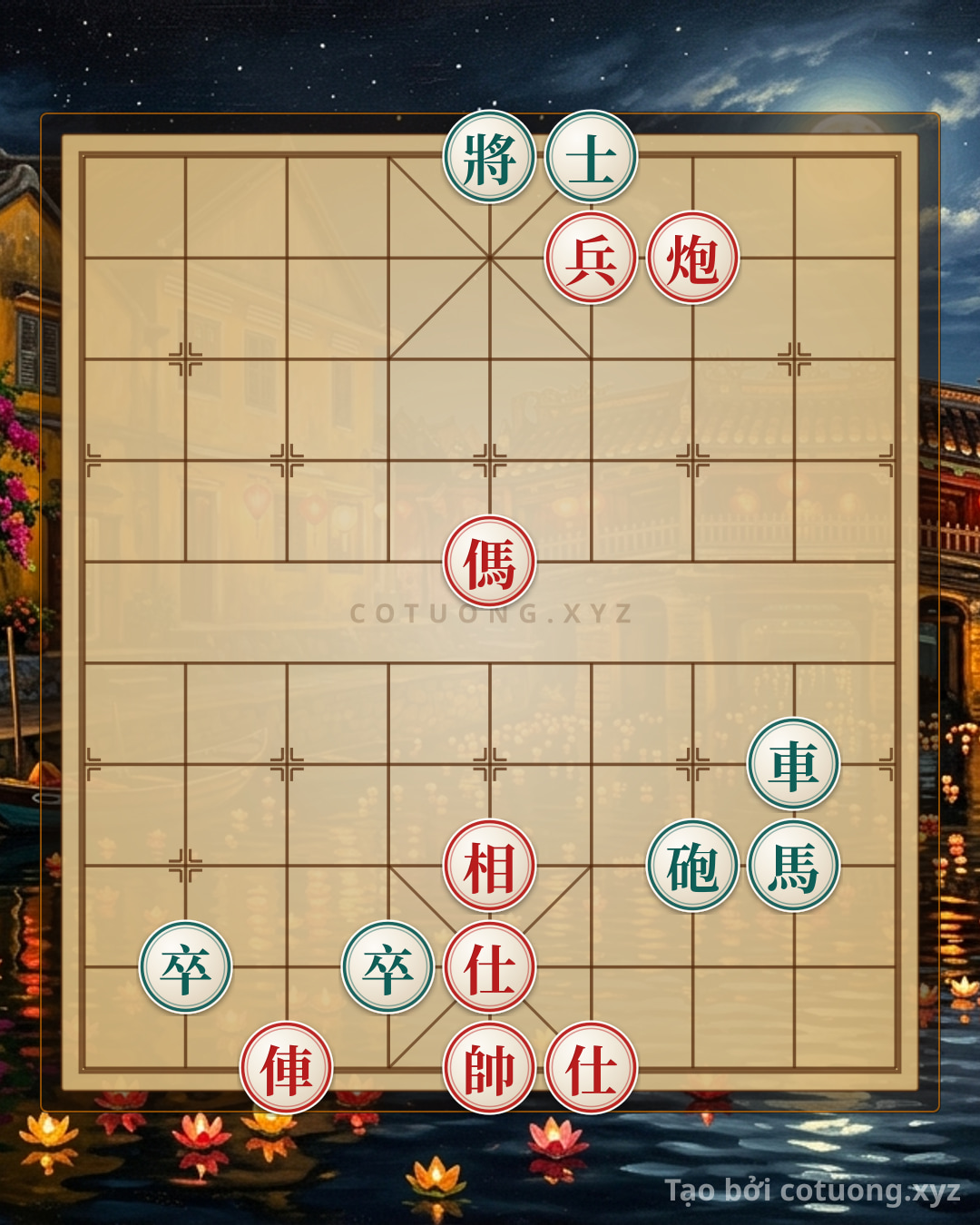 Challenge: Defensive Counterattack: The Art of Reversing the Xiangqi Board - Can you solve it?