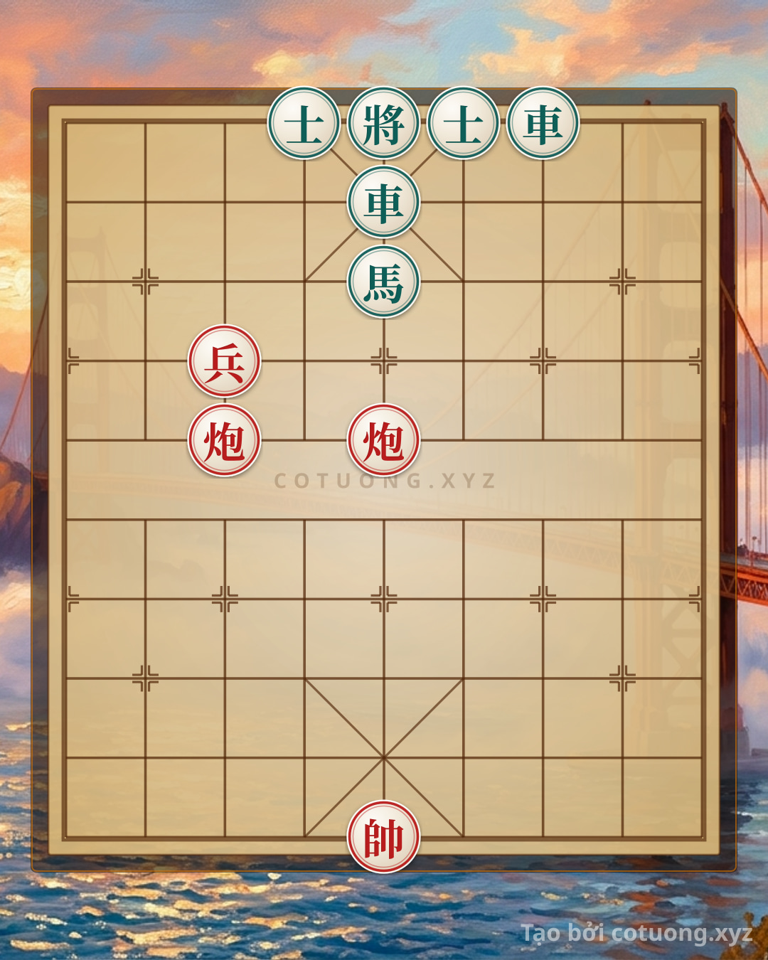 Challenge: Red General's Breakthrough: Understanding the 5th Rank Trap in 15 Moves - Can you solve it?