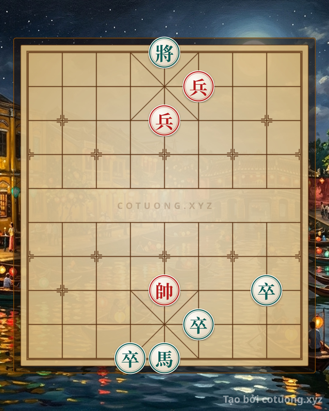 Challenge: Defensive Counterattack Strategy: How Red Neutralizes Black's Killer Move in the GeneralFormation - Can you solve it?