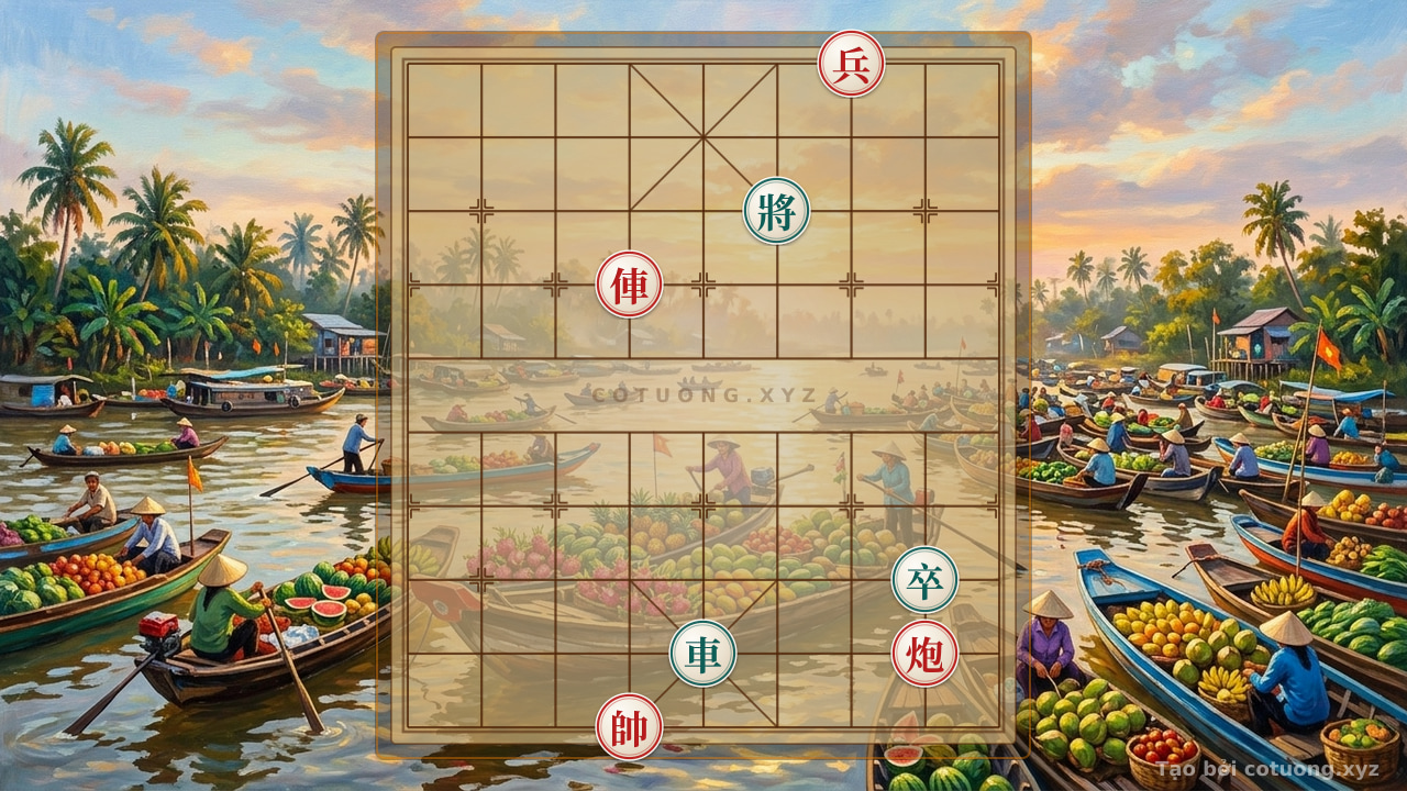 Thế cờ: Xiangqi: The Dangerous Red Formation - Rook Thrust, Cannon Shot — Cờ Tướng Online