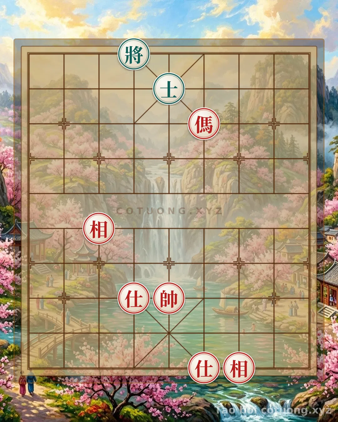 Thế cờ: Xiangqi (Chinese Chess) Opening: The Brutal Move from Position 73 - Key Strategy to Turn the Game — Cờ Tướng Online