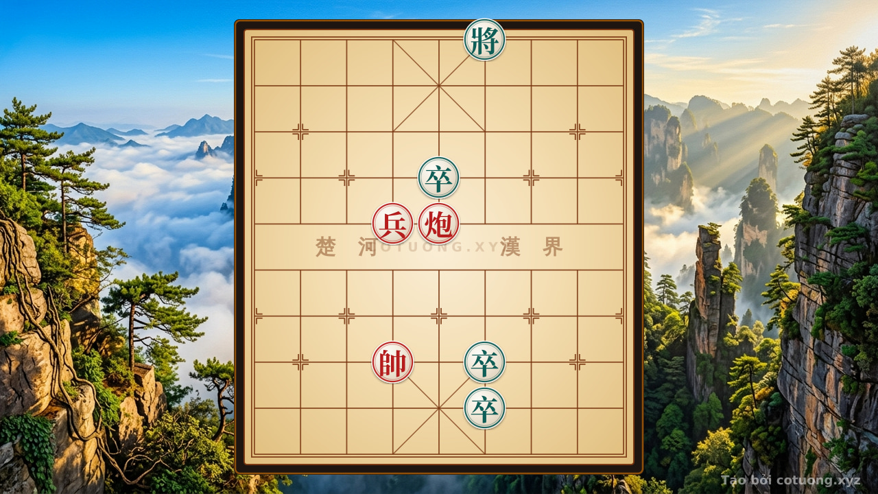 Thế cờ: Xiangqi: 'Red Cannon Empty 5' - Supreme Tactical Trap — Cờ Tướng Online